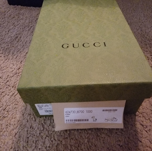 Gucci rubber platform sandals - Picture 9 of 10